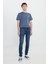 Pamuklu Skinny Fit Normal Bel Dar Paça Jeans Erkek Kot Pantolon L73615 6xt 2
