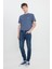 Pamuklu Skinny Fit Normal Bel Dar Paça Jeans Erkek Kot Pantolon L73615 6xt 3