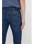 Pamuklu Skinny Fit Normal Bel Dar Paça Jeans Erkek Kot Pantolon L73615 6xt 5