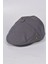 Düğmeli Klasik Kasket Kışlık Bosa Kumaş Şapka 2
