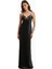 Satin Lace Detail Camisole Maxi Dress Kadın Elbise 1