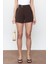 Kahverengi Kemerli Şort 4