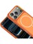 Apple iPhone 17 Pro Kılıf M-Safe Şarj Özellikli Metal Kamera Çerçeveli Redclick Sanremo Silikon Kapak 3