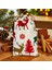 Hediye Paketi 20X30CM Yılbaşı Geyik Desenli Hediye Kesesi Kumaş 1