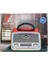 KN-1183BT Şarjlı Ledli Retro Ahşap Radyo Mp3 Çalar 3