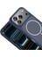 Apple iPhone 17 Pro Kılıf M-Safe Şarj Özellikli Metal Kamera Çerçeveli Redclick Sanremo Silikon Kapak 3