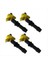 4pcs DG-511 Ateşleme Bobini J3L3Z-12029-BA Ford F150 F-250 Mustang Seferi Navigator 2004-2008 DG511 3L3E-12A366-CA (Yurt Dışından) 2