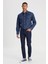 Pamuklu Skinny Fit Normal Bel Dar Paça Jeans Erkek Kot Pantolon L73607 536 4