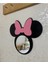 Minnie Mouse Figürlü Çocuk Odası Dekoratif Ayna 1