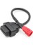 4x 6 Ila 16 Pin Motosiklet Obd Adaptörleri Obd2 Teşhis Kablosu Uzatma Konektörleri Honda Yamaha Suzuki Benelli (Yurt Dışından) 2
