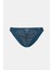 Monaco Petrol Mavisi Dantelli Slip Külot 4