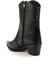 Siyah Hakiki Deri Kadın Bot & Bootie K02140000403 3