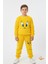 Sarı Tweety Nakışlı Welsoft Erkek Çocuk Eşofman Takımı – Peluş Sıcak Kumaş Pijama Takımı 1