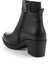 Siyah Hakiki Deri Kadın Bot & Bootie K02040500203 3