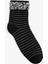 Çizgili Pamuklu Soket Çorap 2