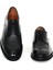 Hakiki Floter Deri Siyah Klasik Erkek Ayakkabı Eva Taban - 4103 3