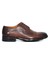 Hakiki Deri Kahverengi Klasik Erkek Ayakkabı Bağcıklı Rahat Eva Taban - 3337 1