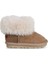 Kız Çocuk Furly Tüylü Kısa Bot Bej BUCK3064 1