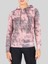Kadın Termal Kapşonlu Sweatshirt 2. Seviye 6194 - Pembe Baskılı 2