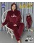 Lady Premium Underwear Colletıon Fransız Kadife Kapüşon'lu 2^li Pijama Takımı 1