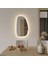 Ovalo LED Ayna – Organik Formlu Minimal Duvar Aynası 3