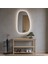 Ovalo LED Ayna – Organik Formlu Minimal Duvar Aynası 4