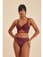 Roma Bordo Dantelli Slip Külot 7