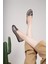 Nesil Shoes Mhd 68 Platin Taşlı Günlük Kadın Babet 7