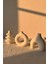 Modern Bohem Beton Vazo 3’lü Set – Dekoratif Minimal Set 3