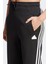 Sportswear Future Icons Three Stripes Open Hem Pant Sweatpants Kadın Eşofman Altı Siyah 3