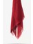 Flamlı Pamuklu Eşarp (96X96 Cm. Bordo) 2