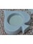 Tealight Maça Mumluk Silikon Kalıp K-508, Polyester Taş Tozu Çimento Alçı Kalıbı 3