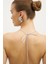 Pearl Detail Plunging Birthday Gown Iridescent Satin Chiffon Maxi Kadın Elbise Sınırlı Sayıda 8
