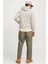 Jack&jones 12152840 Kapsonlu Erkek Sweat - Bej 3