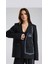 Tw3 Kadın Şerit Detaylı Tasarım Blazer Ceket 1