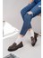 Nesil Shoes Fncy 816 Kahve Maskulen Kadın Lofer 3
