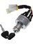 14526158 Kontak Anahtarı Kilit Kilitli Silindir Exkavatör Parçaları Volvo D4D D6D EC140 EC210 EC240 EX360 (Yurt Dışından) 2