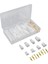 200 Adet 2 8mm Otomotiv Tel Konektörü 2/3/4/6 Pin Elektrikli Erkek ve Dişi Kablo Terminal Konektör Kiti Rv&#39 Ler Için (Yurt Dışından) 1