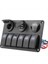 6 Çete Deniz Rocker Anahtarı Paneli Su Geçirmez 12 Volt Tekne Geçiş Anahtarı Paneli 12V Mavi LED Tekne Arabası Için Aydınlatılmış (Yurt Dışından) 3