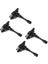 4 Pcs Ateşleme Bobini 3340065G00 33400-65G01 3340065G01 33400-65G02 33410-77E01 Suzuki Ingis Için Jimmy Baleno Sx4 Swift (Yurt Dışından) 1