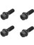 20PCS Siyah Tekerlek Cıvata Pabuç Somun Bmw E30 E36 E46 E60 E90 36136781150 (Yurt Dışından) 2