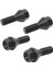 20PCS Siyah Tekerlek Cıvata Pabuç Somun Bmw E30 E36 E46 E60 E90 36136781150 (Yurt Dışından) 4