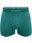 Erkek Mavi Bordo Yeşil 3 Lü Pamuk Elastan Boxer 3M075 3