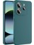 Redmi Note 14 4g Kılıf Senk Mara Lansman Kapak - Koyu Yeşil 1