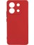 Xiaomi Redmi Note 13 Pro 5g Kılıf Senk Biye Silikon-Kırmızı 1