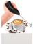 Coffe Whisk Pilli Pratik Metal Çırpıcı Mini Mixer Kahve/Cappucino/Süt Köpürtücü 4