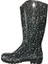 Kadın Gri Desenli 35 cm Uzun Bahçe Yağmur Çizmesi EMKK309-210 2