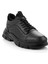 Siyah Hakiki Deri Erkek Casual Ayakkabı E01900230940 2