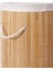 Decohandy Yuvarlak Bambu Kirli Sepeti 2