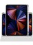 Apple iPad Pro 13 Inc M5 (2025) Yatay ve Dikey Dönebilen Standlı Kalem Şarjına Uygun Darbe Dayanıklı Thermix Kılıf 3